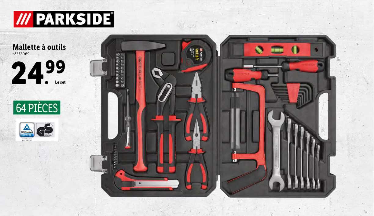 Mallette à Outils Parkside