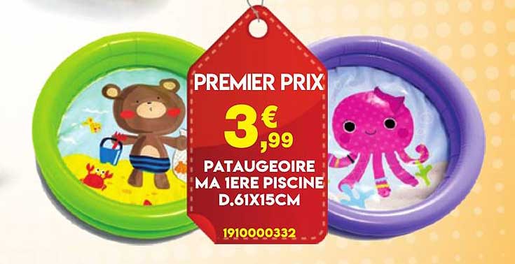 pataugeoir ma 1ere piscine d.61 x 15 cm