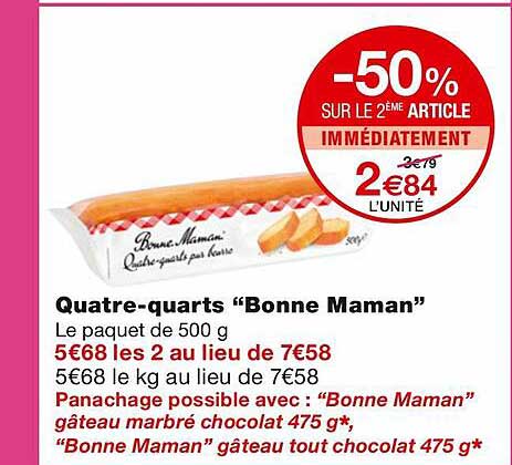 quatre-quarts "bonne maman"