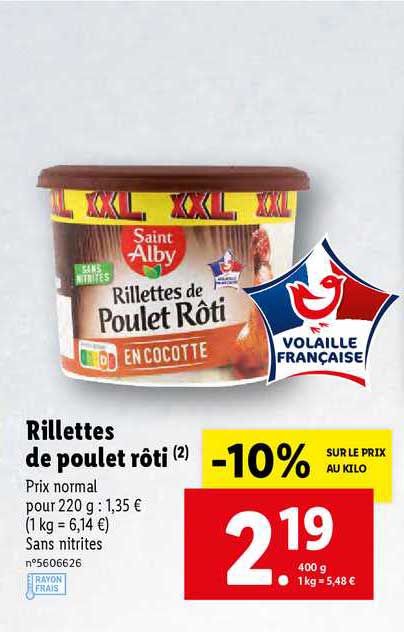 rillettes de poulet rôti saint alby