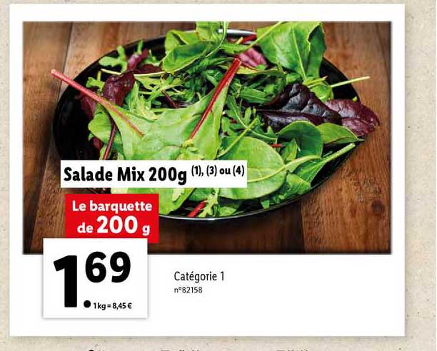Salade Mix 200g