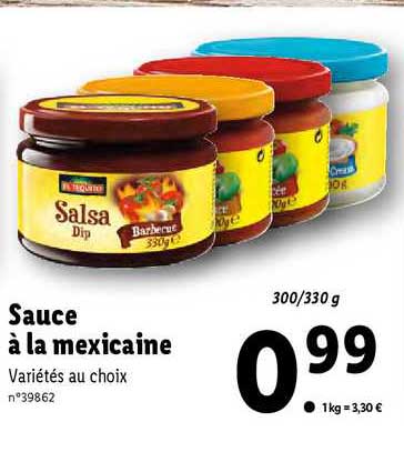 Sauce à La Mexicaine El Tequito