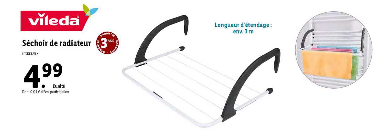 Séchoir De Radiateur Vileda