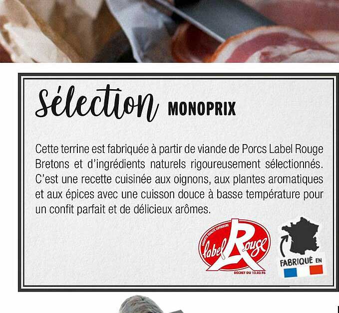 Sélection Monoprix