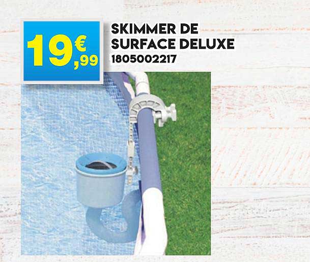 skimmer de surface deluxe