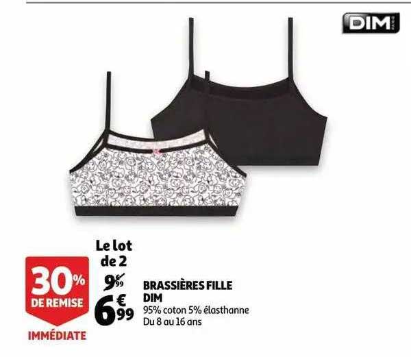 Brassières Fille Dim