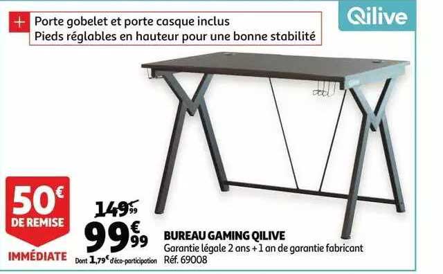 Bureau Gaming Qilive