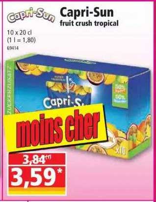 capri-sun fruit crush tropical