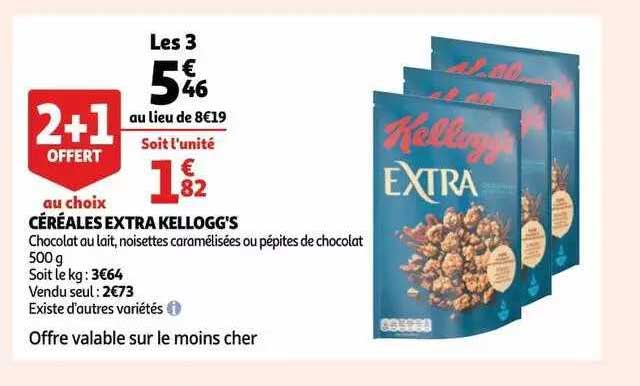 Céréales Extra Kellogg's