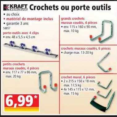Crochets Ou Porte Outils Kraft Werkzeuge
