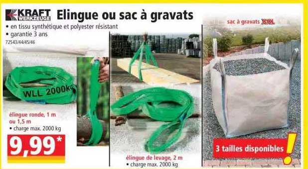 élingue ou sac gravats kraft werkzeuge