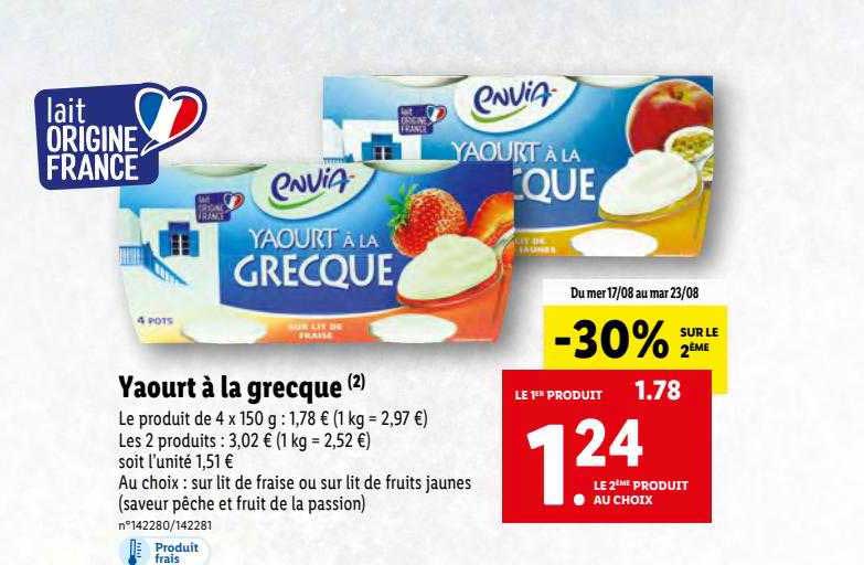 Envia Yaourt à La Grecque