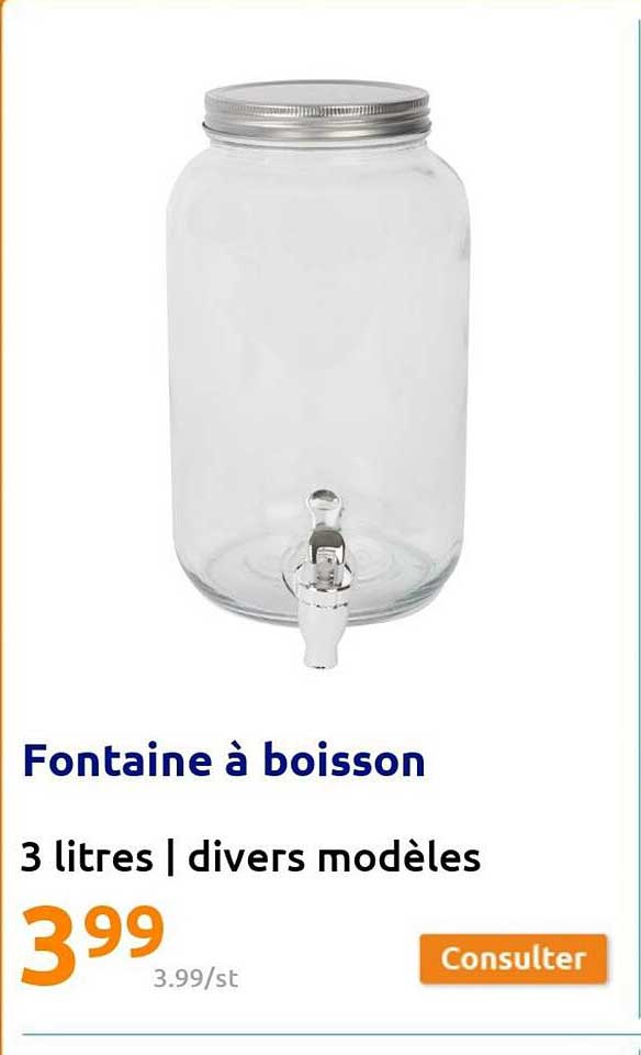 Fontaine à Boisson
