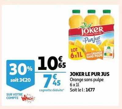 Joker Le Pur Jus