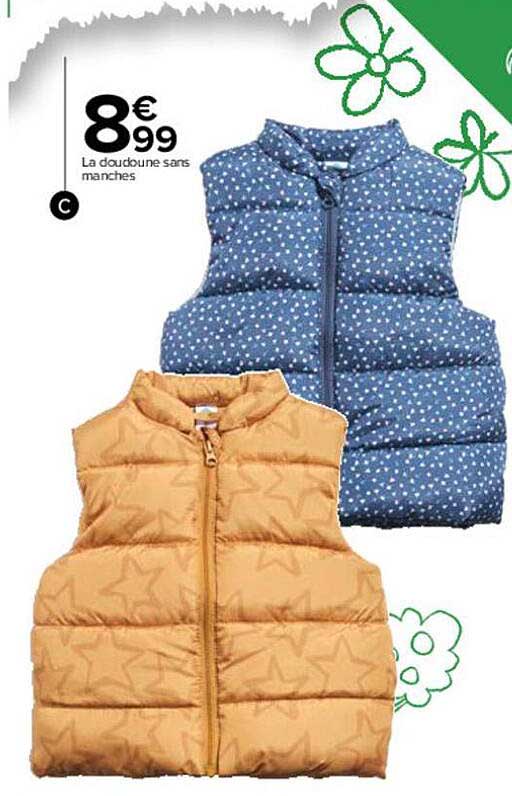 la doudoune sans manches