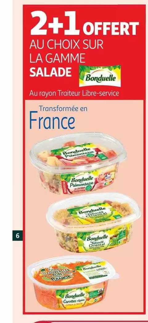La Gamme Salade Bonduelle