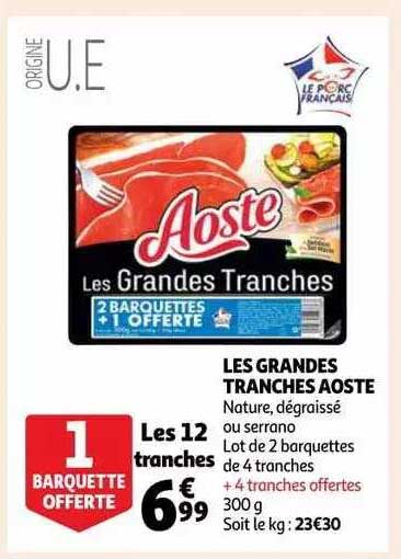 les grandes tranches aoste