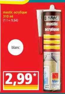 mastic acrylique kraft werkzeuge