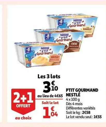 P'tit Gourmand Nestlé