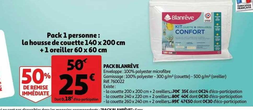 Pack Blanrêve