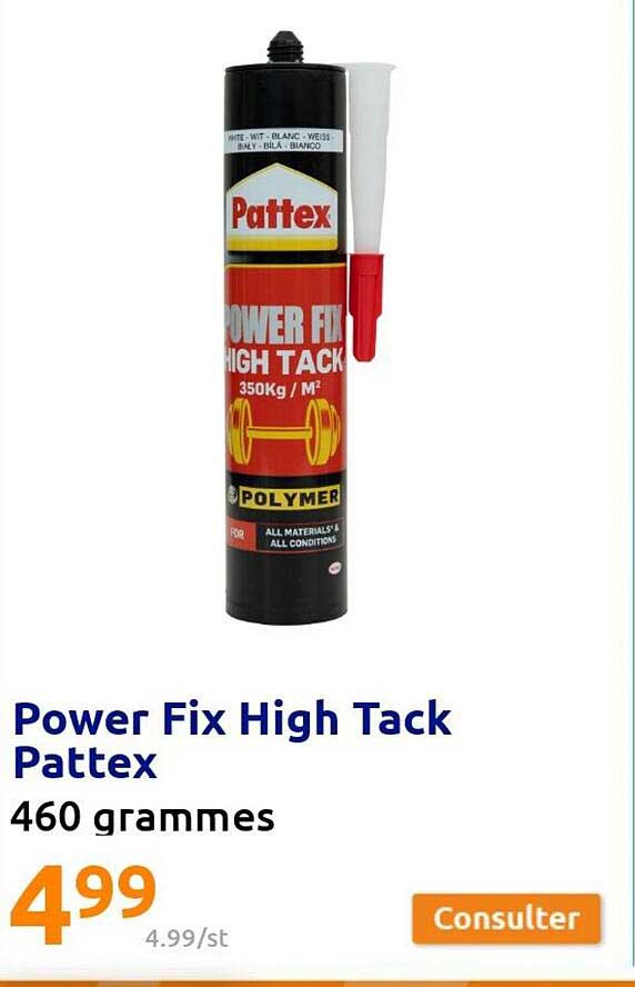 power fix high tack pattex