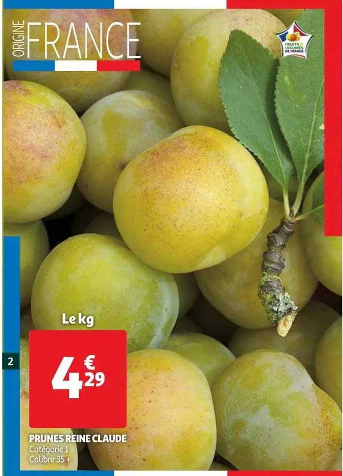 prunes reine claude