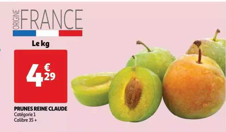 prunes reine claude