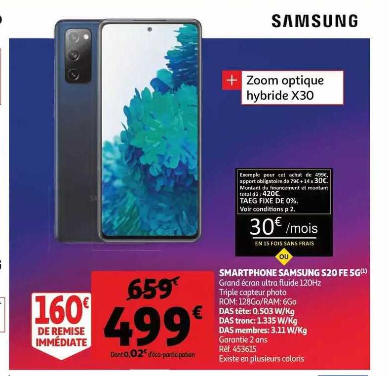 smarphone samsung s20 fe 5g