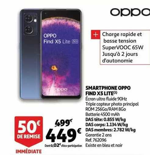 smartphone oppo find x5 lite