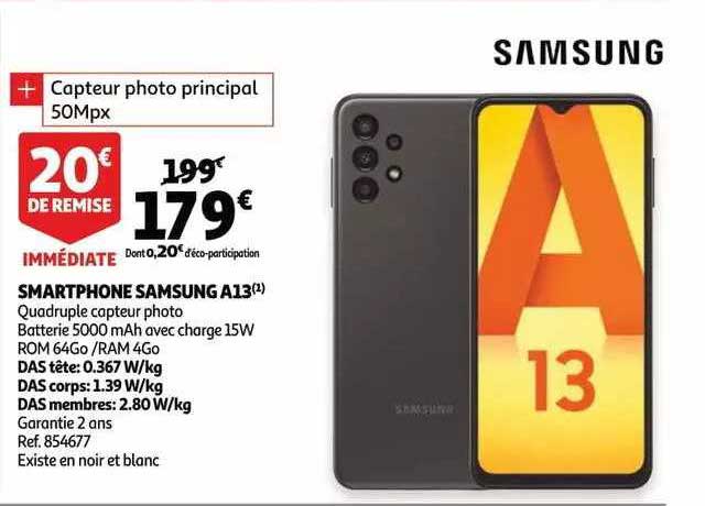 smartphone samsung a13