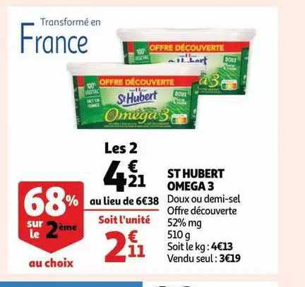 st hubert oméga 3