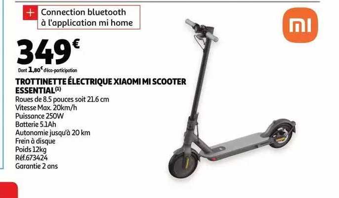 Trottinette électrique Xwiaomi Scooter Essentiel