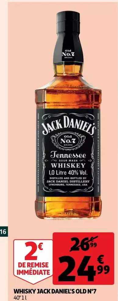 whisky jack daniel's old n°7