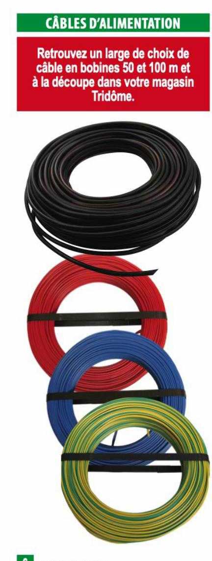 câbles d'alimentation