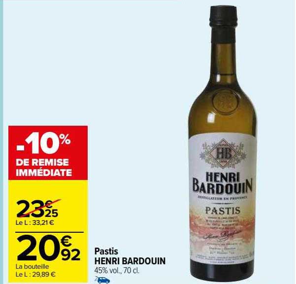 pastis henri bardouin