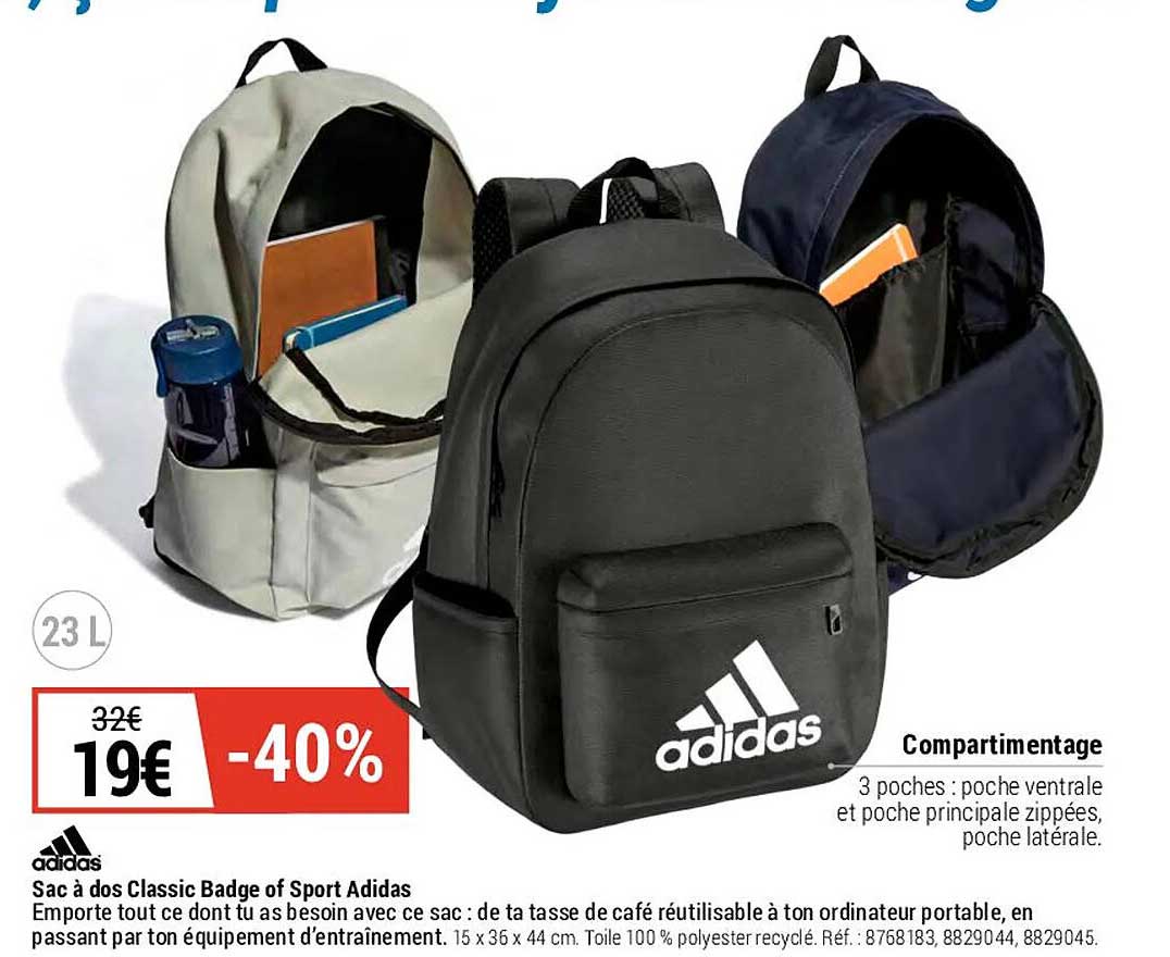 Sac à Dos Classic Badge Of Sport Adidas