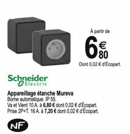 appareillage étanche mureva schneider electric
