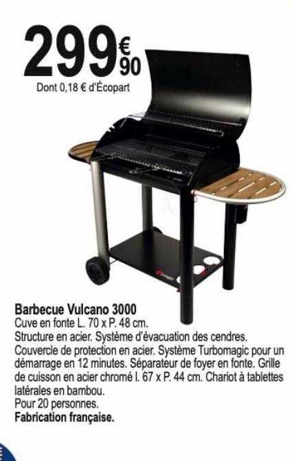Barbecue Vulcano 3000
