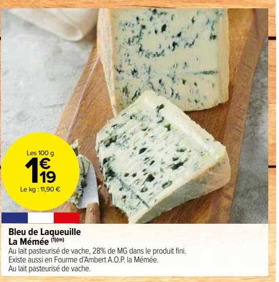 bleu de laqueuille la mémée