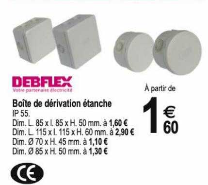 boîte de dérivation étanche