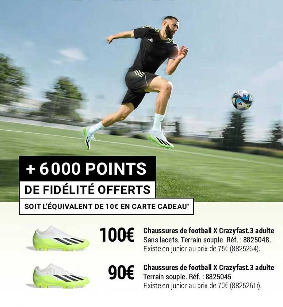Chaussures De Football X Crazyfast 3 Adulte