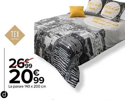 La Parure 140 X 200 Cm Tex Home