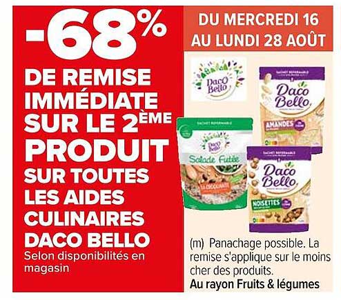 Les Aides Culinaires Daco Bello