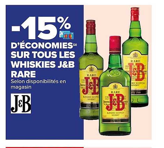 Les Whiskies J&b Rare