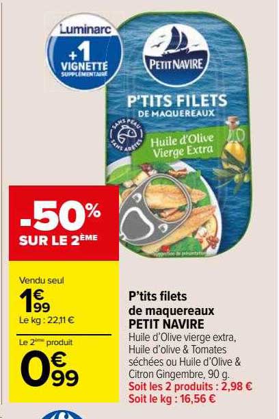 p'tits filets de maquereaux petit navire