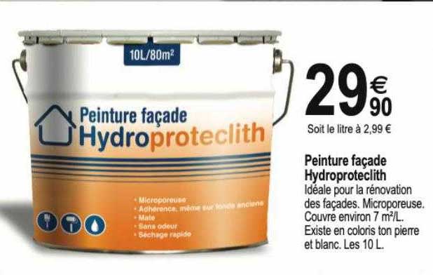 Peinture Façade Hydroproteclith
