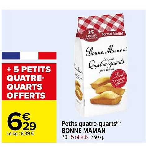 petits quatre-quarts bonne maman