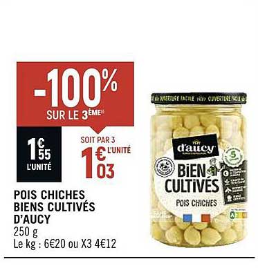 Pois Chiches Biens Cultivés D'aucy