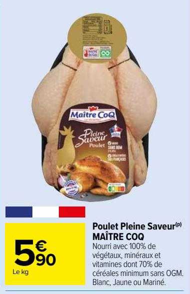 Poulet Pleine Saveur Maître Coq