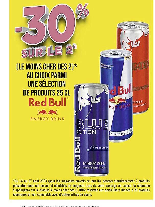 Sélection De Produits 25cl Red Bull
